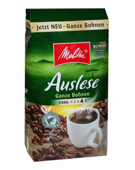 Кофе MELITTA Auslese зерновой 500 г (4002720004975)