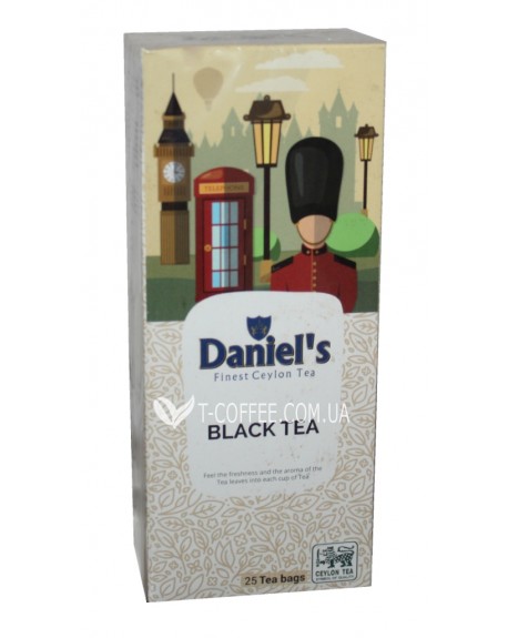 Чай DANIEL'S Black Tea 25 х 2 г к/п (4796017690421)