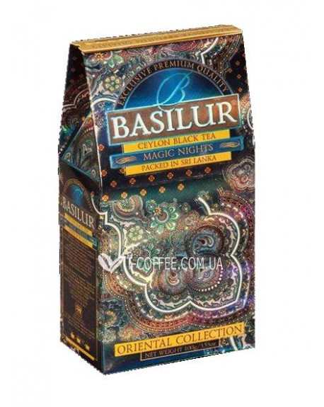 Чай BASILUR Magic Nights 1001 Ночь - Восточная 100 г к/п (4792252916425)