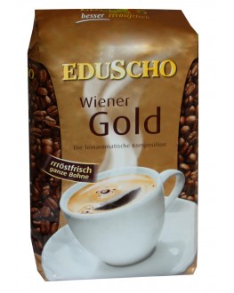 Кофе EDUSCHO Wiener Gold зерновой 500 г (9002338160051)