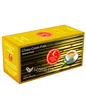 Чай в пакетиках Julius Meinl China Green Pure Зеленый Классический дизайн фото