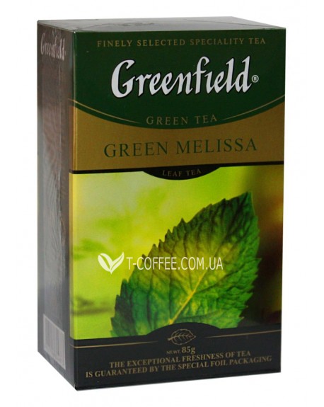 Чай GREENFIELD Green Melissa Мелисса 85 г к/п (4823096804873)