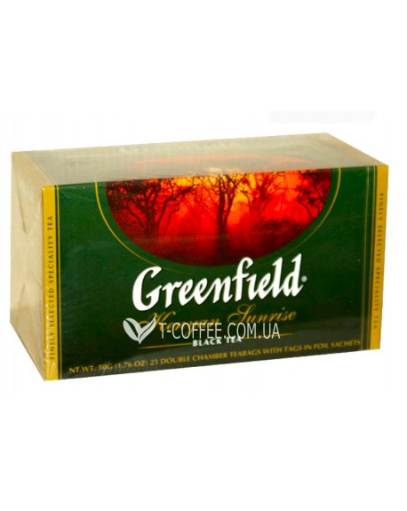 Чай GREENFIELD Kenyan Sunrise Кения 25 х 2 г (4823096801209)