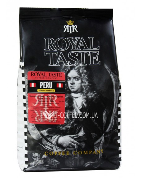 Кофе ROYAL TASTE Peru зерновой 500 г (8719324106078)