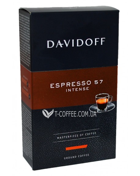 Кофе DAVIDOFF Cafe Espresso 57 молотый 250 г (4006067086984)