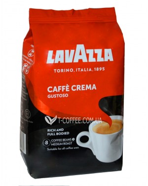 Кофе LAVAZZA Caffe Crema Gustoso зерновой 1 кг фото