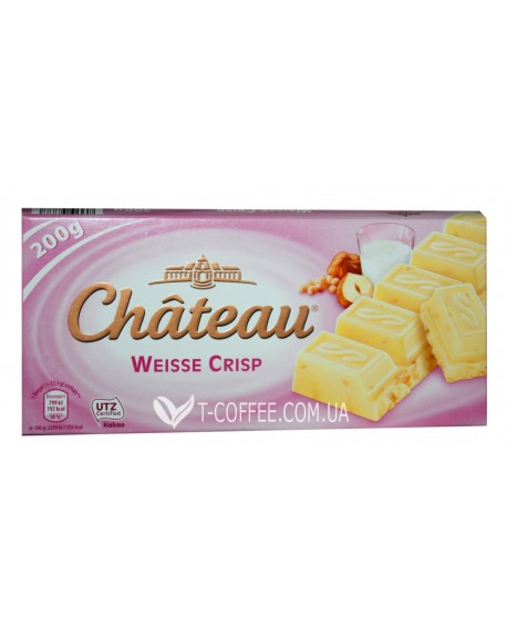 Шоколад Chateau Weisse Crisp Белый Грильяжный 200 г (29039777)