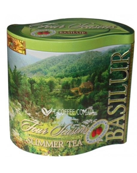Чай BASILUR Summer Tea Летний - Времена Года 100 г ж/б (4792252929227) 