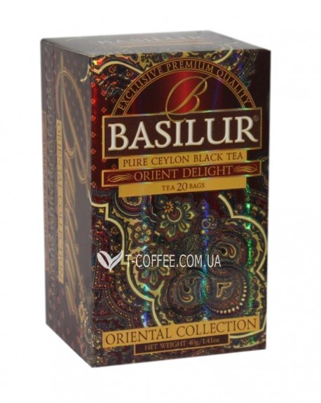 Чай BASILUR Orient Delight Восточное Очарование - Восточная 20 х 2 г