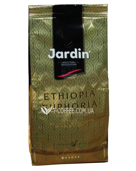 Кофе JARDIN Gourmet Ethiopia Euphoria 100% Arabica молотый 250 г 