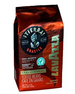 Кава LAVAZZA Tierra Brasile 100% Arabica Intense зернова 1 кг