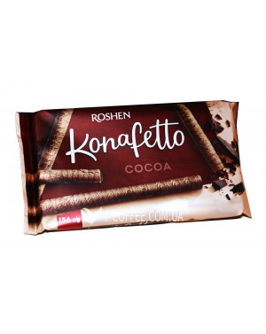 Вафельные трубочки ROSHEN Konafetto Cocoa Какао 156 г (4823077616402) фото