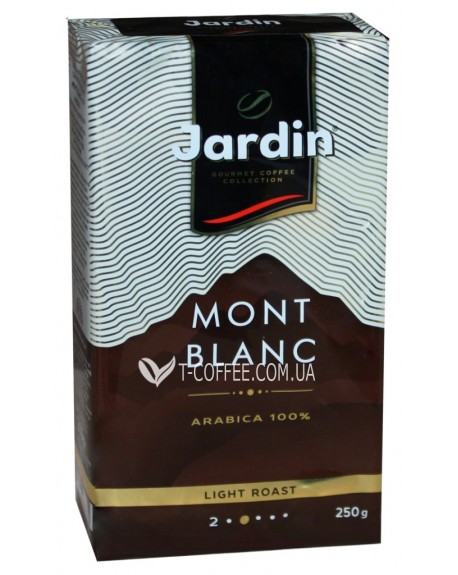 Кофе JARDIN Gourmet Mont Blanc 100% Arabica молотый 250 г (4823096805474)
