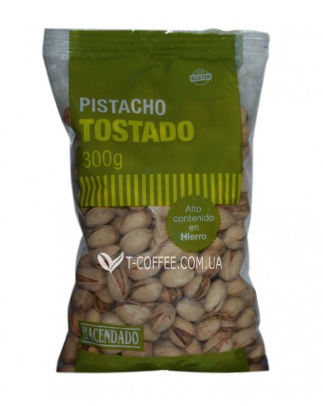 Фисташки Hacendado Pistachos Tostado жареные соленые 300 г