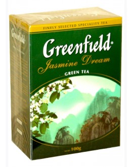 Чай GREENFIELD Jasmine Dream Зеленый Жасмин 100 г к/п (4823096801186)