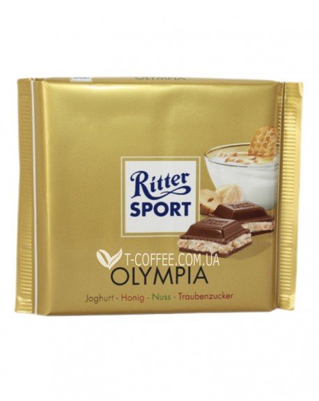 Шоколад RITTER SPORT Olympia Молочный Олимпия 100 г