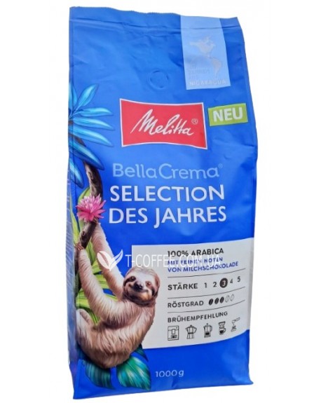 Кофе MELITTA Bella Crema Selection Des Jahres 2025 зерновой 1 кг (4002720008096)