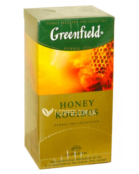 Чай GREENFIELD Honey Rooibos Медовый Ройбуш 25 х 1,5 г (4820022862884)