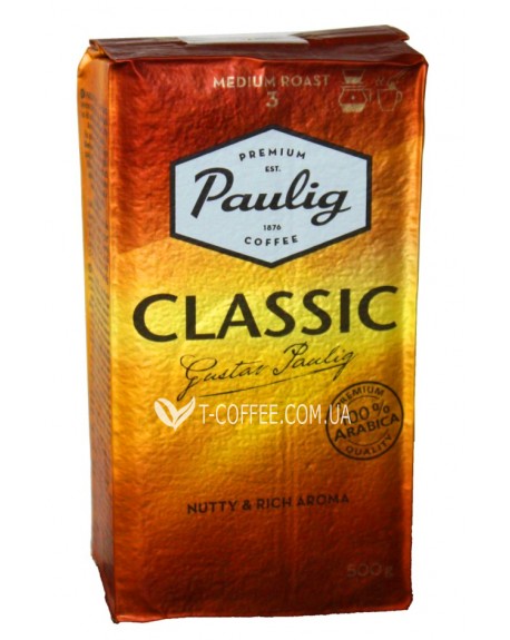 Кофе PAULIG Classic молотый 500 г (6411300158072)