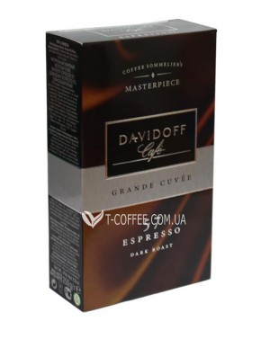 Кофе DAVIDOFF Cafe Espresso 57 молотый 250 г (4006067086984) фото