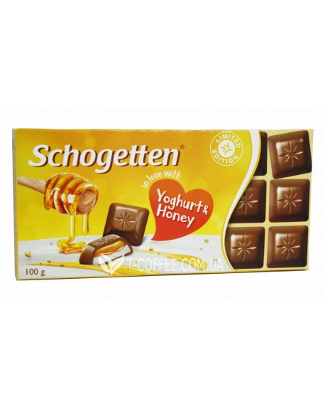 Шоколад SCHOGETTEN Yoghurt Honey Молочный Йогурт Мед 100 г (4000415001803)