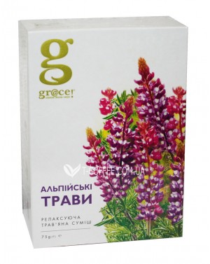Чай GRACE! Alpine Herbs Альпийские Травы - Бестселлер 75 г к/п фото