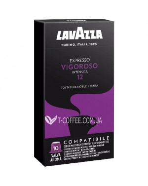 Кофе LAVAZZA Nespresso Vigoroso в капсулах - изображение