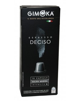 Кофе GIMOKA Nespresso Deciso в капсулах 10 х 5,5 г (8003012001975)
