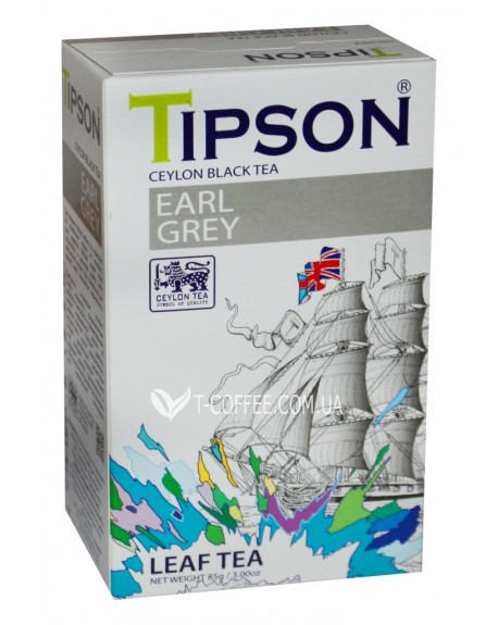 Чай Tipson Earl Grey Ерл Грей 85 г к/п (4792252931305)