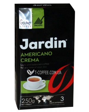 Jardin Gourmet Americano Crema Жардин Гурме Американо Крема молотый фото изображение