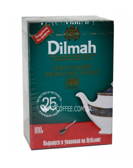 Чай DILMAH Черный Мелколистовой 100 г