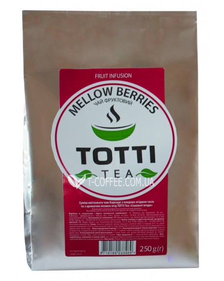 Чай TOTTI Mellow Berries Сочные Ягоды 250 г ф/п (8719189233469)