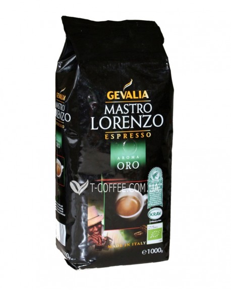 Кофе GEVALIA Mastro Lorenzo Aroma Oro зерновой 1 кг