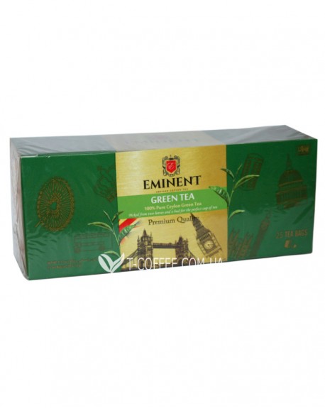 Чай EMINENT Green Tea Зеленый 25 х 2 г (4796007077102)
