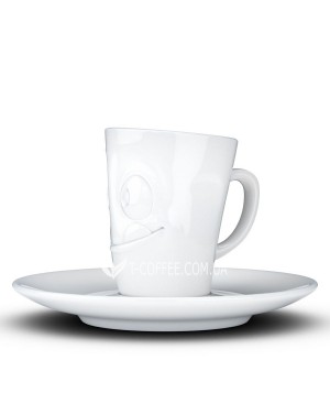 Чашка с блюдцем TASSEN Espresso Лакомый фарфоровая 80 мл фото