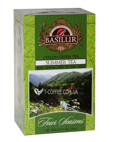Чай BASILUR Summer Tea Летний - Времена Года 25 х 1,32 г (4792252915770)