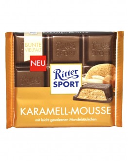 Шоколад RITTER SPORT Karamell-Mousse Молочный Карамельный Мусс 100 г