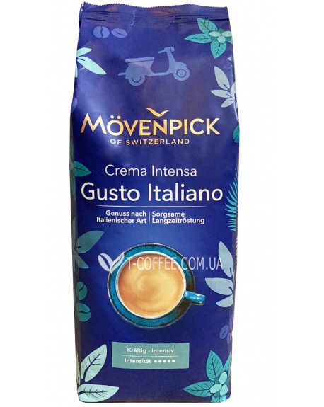 Кофе MOVENPICK Gusto Italiano зерновой 1 кг (4006581017815)