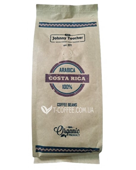 Кофе JOHNNY TEACHER Monoarabica Costa Rica зерновой 453 г (4820211002015)
