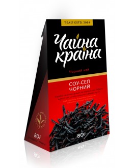 Черный с Ароматом Саусеп черный ароматизированный чай Чайна Країна 80 г к/п