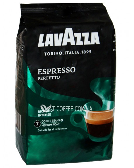 Кофе LAVAZZA Espresso Perfetto зерновой 1 кг (8000070027350)