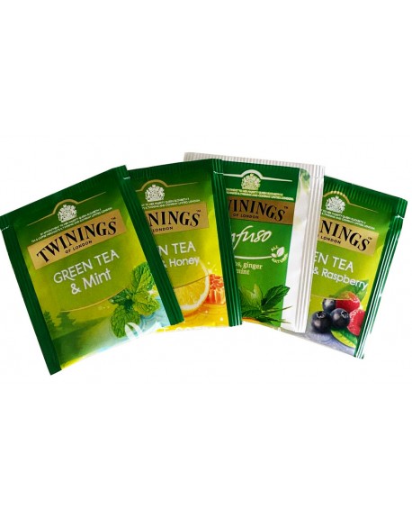Чай TWININGS Ассорти зеленый 20 х 1,6 г эконом. упаковка