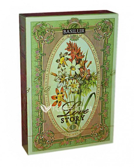 Чай BASILUR Love Story Том 1 - Любовная История 75 г к/п (4792252931794)