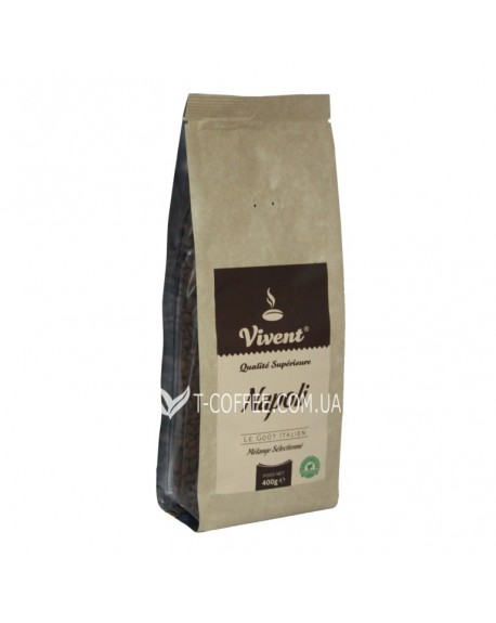 Кофе VIVENT Napoli зерновой 400 г (3071473968408)