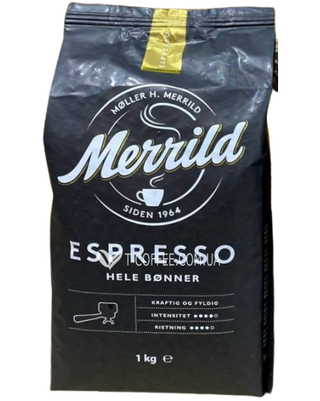 Кофе LAVAZZA Merrild Espresso зерновой 1 кг (8000070201361)
