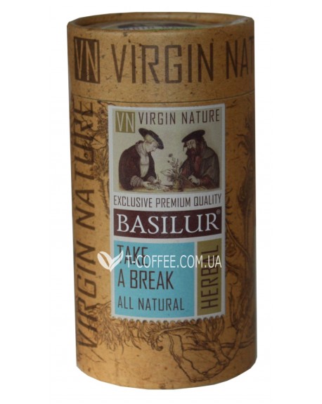 Чай BASILUR Take a Break Отдых - Природная 20 х 1,2 г тубус (4792252932210)