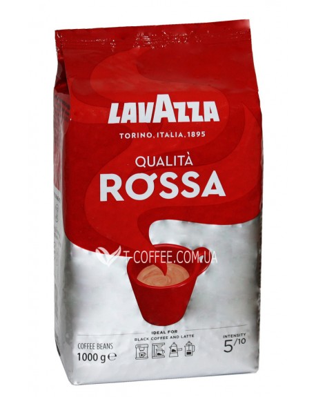 Кофе LAVAZZA Qualita Rossa зерновой 1 кг (8000070035904)
