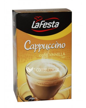 Капучино LA FESTA Cappuccino Vanilla Ваниль 125 г (5900910000167) - фото