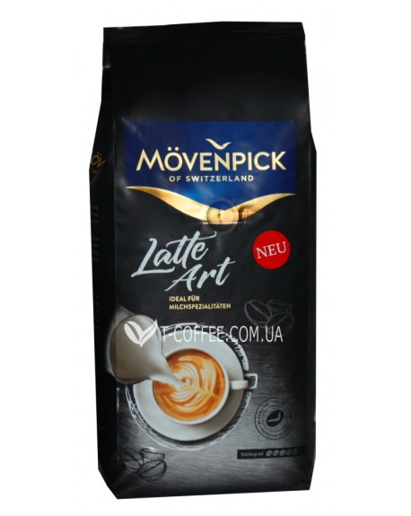 Кофе MOVENPICK Latte Art зерновой 1 кг (4006581017846)
