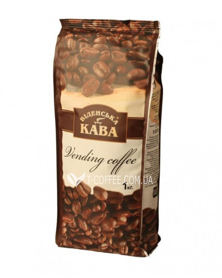 Кофе ВІДЕНСЬКА КАВА Espresso Vending зерновой 1 кг (4820000370752)